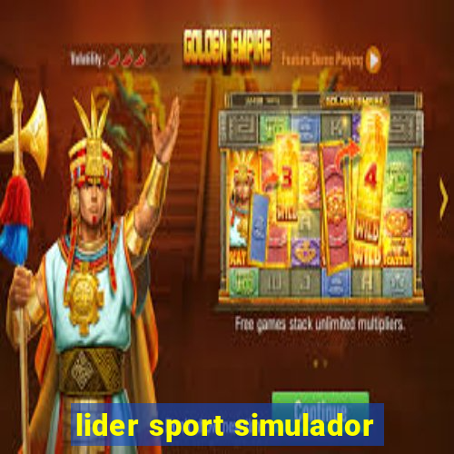 lider sport simulador